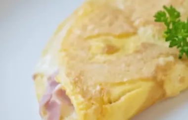 Schinken-Käse-Omelette - ein herzhaftes Frühstück