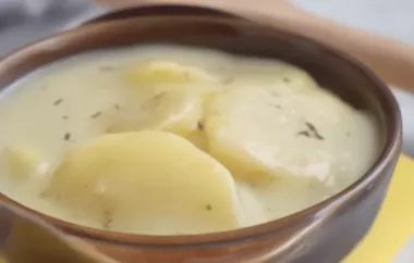 Schmackhaftes Kartoffelgemüse - Ein einfaches und leckeres Rezept