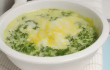 Schnelle Spinatsuppe mit Reis - Eine leckere und gesunde Suppe!
