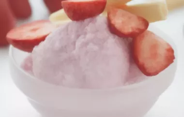 Schnelles Erdbeereis -  Erfrischend leckeres Sommerrezept!