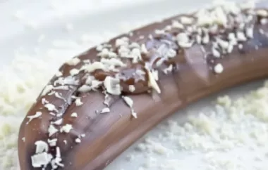 Schokoladen-Bananen - Eine köstliche Leckerei für Schokoladenliebhaber