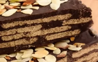 Schokoladiger Kuchen ohne Backen