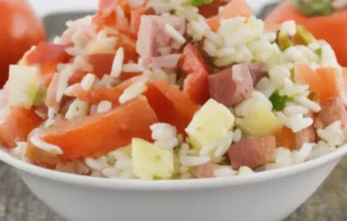 Schweizer Reis Salat