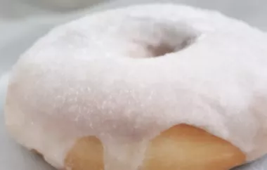 Selbstgemachte Donuts mit Trockengerm