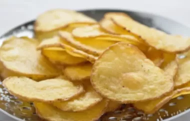 Selbstgemachte Kartoffelchips - Knusprig und lecker!
