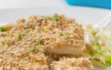 Sellerie-Müsli-Schnitzel mit Penne - Ein kreatives vegetarisches Gericht