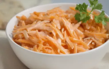Selleriesalat mit Karotten - Ein einfaches und gesundes Rezept