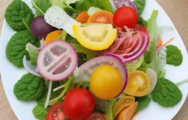 Sommer-Salatbar