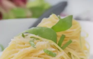Spaghetti in Salbeibutter - Ein einfaches und köstliches Rezept