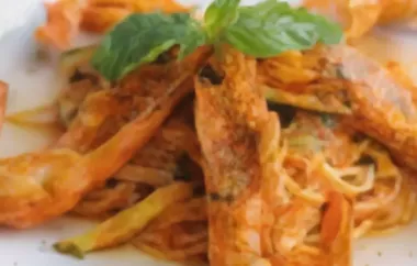 Spaghetti mit Chili-Scampi