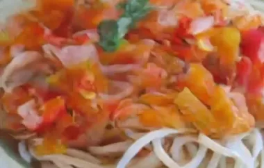 Spaghetti mit Kürbissugo