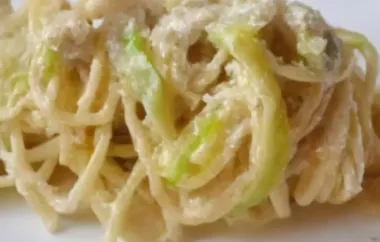 Spaghetti mit Zucchini-Nuss-Sauce