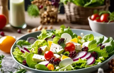 Spitzwegerich-Salat - Ein gesundes und leckeres Rezept