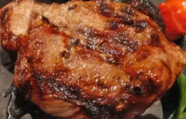 Steaks in Whiskymarinade - Ein köstliches Rezept für Whiskeyliebhaber