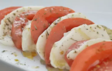 Steirischer Tomatensalat mit Mozzarella