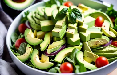 Süßkartoffelsalat mit Avocado - Ein leckerer vegetarischer Salat für den Sommer