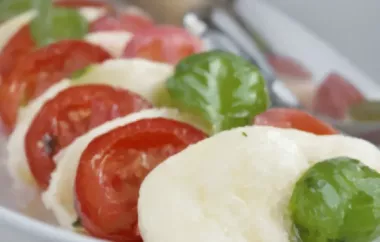 Tomaten mit Büffelmozzarella