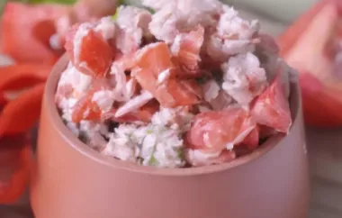 Tomaten-Thunfischdip