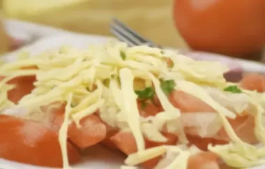 Tomatensalat mit Gauda
