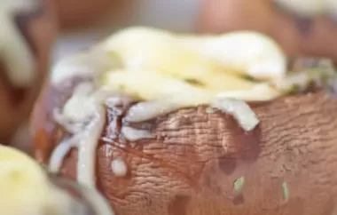 Überbackene Champignons - Ein köstliches Pilzgericht