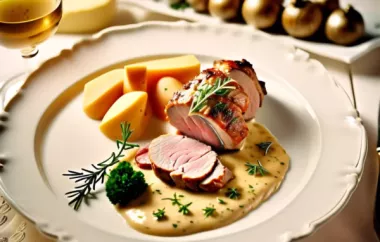 Überbackenes Schweinefilet - Ein leckeres Rezept aus der österreichischen Küche