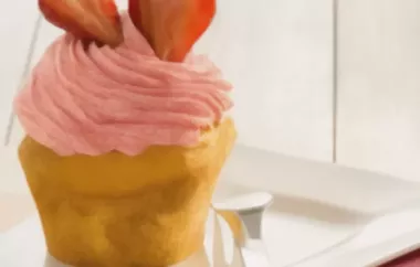 Vanille-Erdbeer Cupcakes