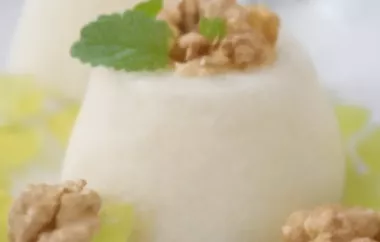 Vegane Grießflammerie - Ein köstliches und cremiges Dessert