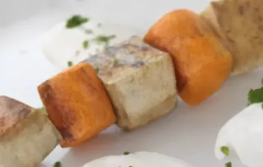 Vegane Tofu-Karotten-Spieße - Ein köstliches und einfaches Grillrezept