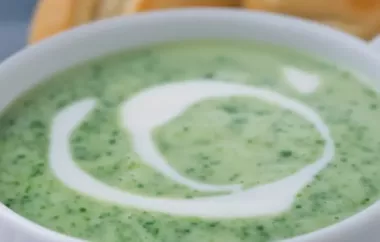 Veganes Rezept für eine köstliche grüne Suppe