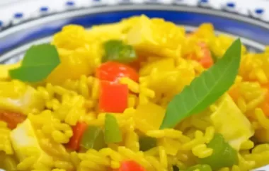 Vegetarisches Rezept für Paprika-Reis-Tofu
