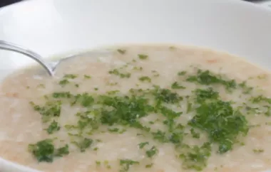Vollkorn-Kerbelsuppe - Eine leckere und gesunde Suppe für den Frühling