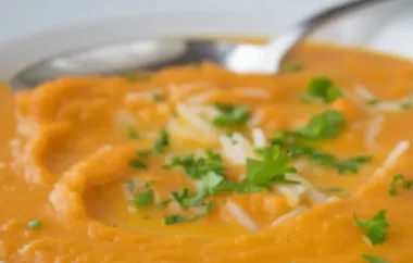 Wärmende Karottensuppe mit Ingwer