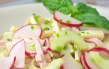 Wurstsalat mit Gurken - Ein erfrischender Klassiker