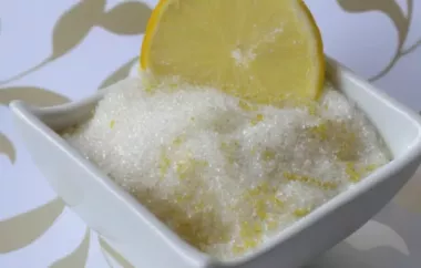 Zitronen-Zucker-Rezept