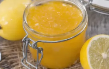 Zitronenchutney - Ein erfrischendes und pikantes Kompott für die Küche