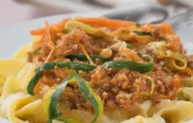 Zucchini-Karotten-Pasta