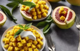 Ananas-Mango-Pomelo-Küchlein