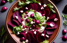 Arabischer Salat mit Roter Beete