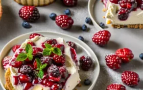 Beeren-Topfen-Gratin: Ein leckeres und einfaches Dessert