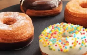 Bunte Cronuts - ein farbenfrohes Rezept für süße Leckereien