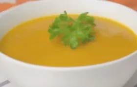 Deutsche Karottencremesuppe - eine herzhafte Suppe voller Geschmack