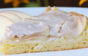 Ein köstlicher und saftiger Apfelkuchen mit skandinavischem Flair