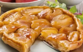 Ein köstliches französisches Dessert - Tarte Tatin