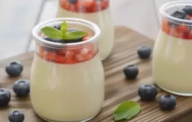 Ein köstliches Rezept für cremige Vanille Panna Cotta