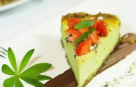 Ein köstliches Rezept für einen Steirerkraft Cheesecake mit Kürbiskernen und Kürbiskernöl.