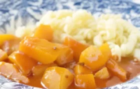 Ein köstliches vegetarisches Gulasch Rezept