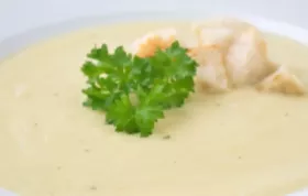 Eine herzhafte und wärmende Suppe mit Senf, Sellerie und Lauch