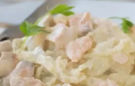 Einfaches und leckeres Rezept für eine Lachssauce