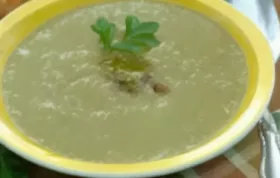 Erbsencremesuppe