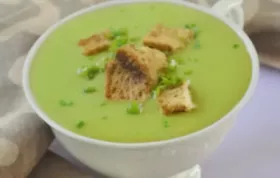 Erbsenschaumsuppe